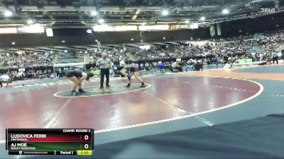 152 lbs Champ. Round 2 - Aj Moe, Rocky Mountain vs Ludovica Ferri, Centennial