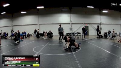 88 lbs Round 3 (4 Team) - Colton Louderback, Mat Warriors vs Lucas Anderson, Diamond Fish