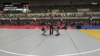 95 lbs 1st Place Match - Aden Czepa, New Prague vs Brandon Stumpf, Team Nazar