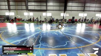 60-62 lbs Round 2 - Reider Puckett, Kellam Mat Rats Wrestling Club vs Jaxon Davis, Great Neck Wrestling Club