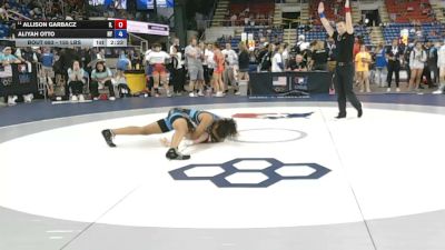 155 lbs Champ. Rd Of 64 - Allison Garbacz, Illinois vs Aliyah Otto, New York