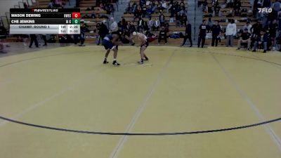 133 lbs Champ. Round 1 - Mason Dewing, UW-Eau Claire vs Che Jenkins, Iowa Central Community College