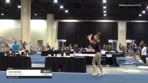 Zara Gazdak - Floor, Gotham Gym #1020 - 2021 USA Gymnastics Development Program National Championships