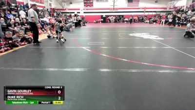 55 lbs Cons. Round 3 - Duke Rich, Excelsior Springs vs Gavin Gourley, Odessa Youth Wrestling