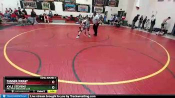 160 Boys Cons. Round 3 - Tanner Wrast, Florence High School vs Kyle Stevens, Mile High Wrestling Club