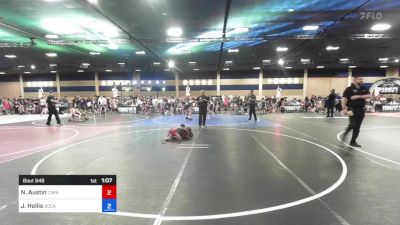 58 kg Consolation - Nakai Austin, Cimarron Bad Boys vs Jaxson Hollis, SoCal Hammers