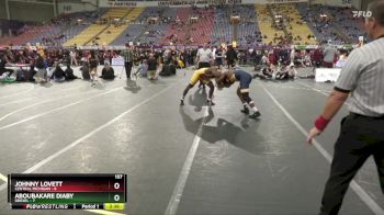 157 lbs Placement Matches (16 Team) - Aboubakare Diaby, Drexel vs Johnny Lovett, Central Michigan