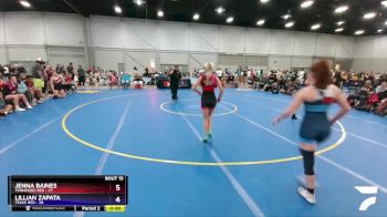 112 lbs Placement Matches (8 Team) - Senna Grassman, Tennessee Red vs Riley Rayome, Texas Red