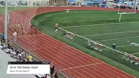 Youth Girls' 100m, Semi-Finals 2 - Age under 8