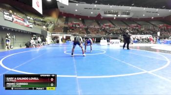 65 lbs Cons. Semi - Gary A Galindo Lovell, California vs Pedro Garrido, CORE Wrestling