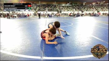 70 lbs Consi Of 8 #2 - Walker Ensey, Duncan Demon Wrestling vs Cage Daugherty, Standfast