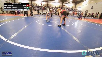 67 lbs Rr Rnd 5 - Cain Howeth, Barnsdall Youth Wrestling vs Callen Wilkinson, Raw Wrestling Club