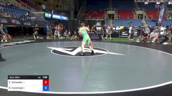 106 lbs Rnd Of 16 - Caleb Schaefer, Indiana vs Rocco Cassioppi, Illinois