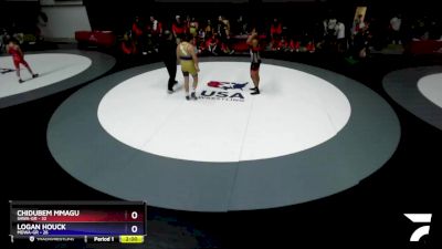 187 lbs Round 3 (10 Team) - Chidubem Mmagu, SAWA-GR vs Logan Houck, MDWA-GR