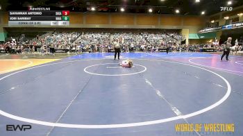 60 lbs Consi Of 8 #2 - Savannah Antonio, SoCal Hammers vs Jori Saribay, Nakamura Wrestling