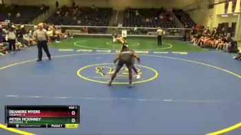 132 lbs Semis & 1st Wb (8 Team) - Peter Mckinney, Brunswick vs Deandre Myers, Valdosta