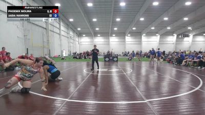 190 lbs Phoenix Molina, Illinois vs Jaida Hawkins, Kansas