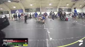 117 lbs Round 3 (6 Team) - Chase Alloca, Empire Wrestling Academy vs Will Russell, BlueWave 2