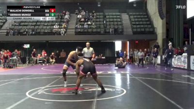 174 lbs Champ. Round 1 - Malachi Dowdell, Simpson (Calif.) vs German Munoz, Corban University