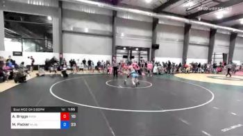 52 kg Prelims - Ailee Briggs, PWC Athena 2 vs Madison Packer, Wrestle Like A Girl 1