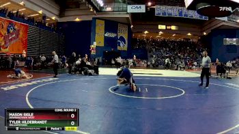 113 lbs Cons. Round 2 - Mason Sigle, Downingtown West vs Tyler Hildebrandt, Williamstown