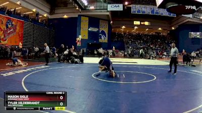 113 lbs Cons. Round 2 - Mason Sigle, Downingtown West vs Tyler Hildebrandt, Williamstown