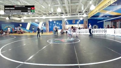 190 lbs Round 1 (8 Team) - Derek Washington, Alpha Dogs vs Aidan Buck, Socs