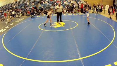 12U Boys - 67 lbs Champ. Round 1 - Nickson Petri, Ringers Wrestling Club vs Billy Roberts, Greater Heights Wrestling