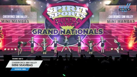 CheerForce Simi Valley - Mini Mambas [2025 L2 Mini Day 2] 2025 Spirit Sports Grand Nationals