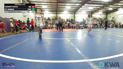 110 lbs Rr Rnd 2 - Eastin Province, Collinsville Cardinal Youth Wrestling vs Zayne Chappell, Tulsa Blue T Panthers