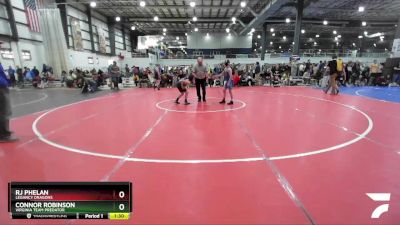 84 lbs Quarterfinal - Connor Robinson, Virginia Team Predator vs Rj Phelan, Legancy Dragons