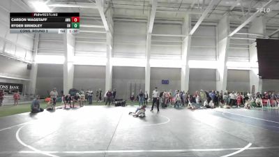 63 lbs Cons. Round 2 - Carson Wagstaff, Aviator Wrestling Academy vs Ryder Brindley, Elite Wrestling
