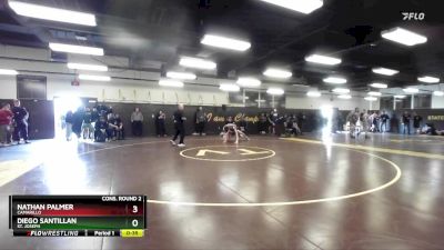 144 lbs Cons. Round 2 - Diego Santillan, St. Joseph vs Nathan Palmer, Camarillo