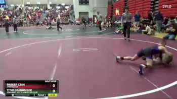 85 lbs Cons. Round 2 - Parker Crim, Stronghold vs Titus Standridge, Lionheart Youth Wrestling Club