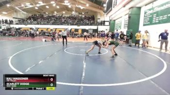 119 lbs Quarterfinal - Kali Waggoner, Tri- Valley vs Scarlett Dodge, West Boise