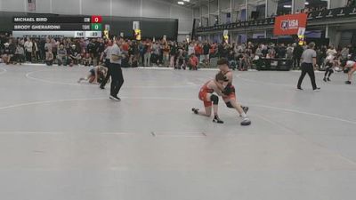 106 lbs 5th Place Match - Brody Gherardini, Team Grand Valley Elite vs Michael Bird, Izzy Style Wrestling