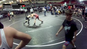 140 lbs Cons. Round 5 - Kevin Wilson, Nebraska Elite Wrestling Club vs Adam Miller, Randolph