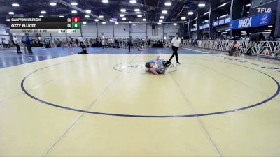135 lbs Consi Of 8 #2 - Canyon Ulrich, GA vs Ozzy Elliott, GA
