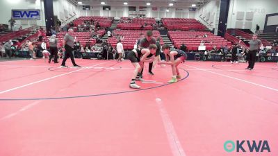 92 lbs 3rd Place - Brendon Burns, Kansas Young Guns vs Aleks Routledge, Prodigy NDT