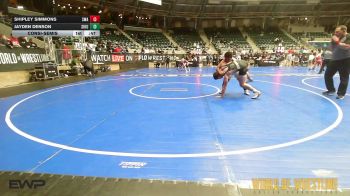 160 lbs Consolation - Shipley Simmons, Shelton Wrestling Academy vs Jayden Denson, Siouxland Wrestling Academy