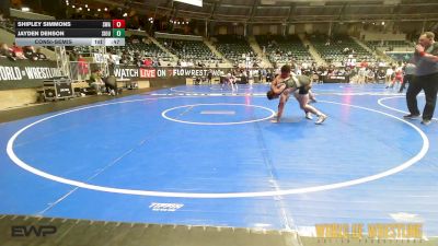 160 lbs Consolation - Shipley Simmons, Shelton Wrestling Academy vs Jayden Denson, Siouxland Wrestling Academy