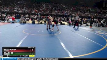 4A 152 lbs Semifinal - Diego Deaton, Moscow vs Gracin Go, Caldwell