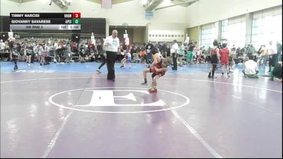 61 lbs Rr Rnd 3 - Timmy Narcisi, Kingsway - ESC vs Giovanny Savarese, Apex - ESC