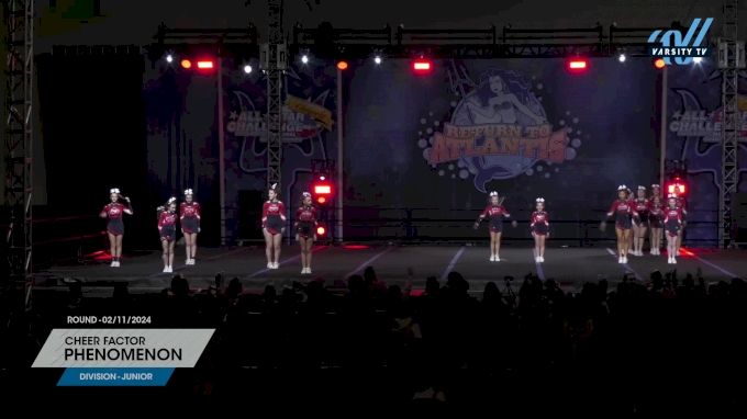 Cheer Factor - PHENOMENON [2024 L2 Junior 02/11/2024] 2024 ASC Return ...