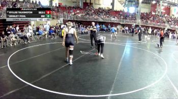 138 lbs Cons. Round 3 - Ryllee Talkington, Rocket Wrestling Club / RWC - Girls vs Brinley Pohl, Minden Wrestling Club