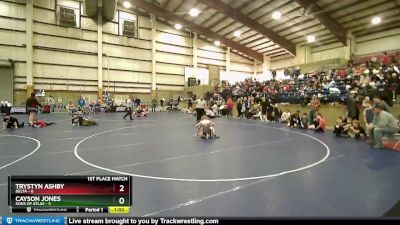 80 lbs Finals (2 Team) - Cayson Jones, Sons Of Atlas vs Trystyn Ashby, Delta