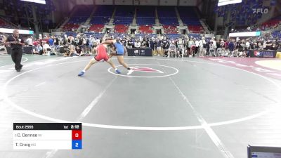 175 lbs Rnd Of 32 - Caleb Dennee, WI vs Trey Craig, MO