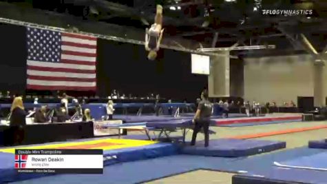 Rowan Deakin - Double Mini Trampoline, World Elite - 2021 USA Gymnastics Championships