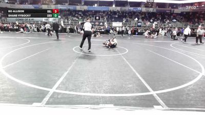 115 lbs Consi Of 8 #1 - Bo Allison, Bulls WC vs Shane Vysocky, Cherokee Trail HS