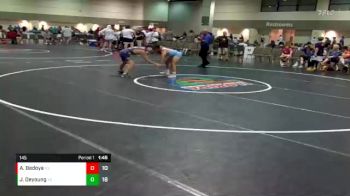 145 lbs Round 1 (6 Team) - Judge Deyoung, Brevard FCA- Island Style vs Anthony Bedoya, Tallahassee War Noles